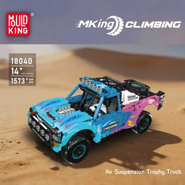MouldKing® Air Suspension Trophy Truck