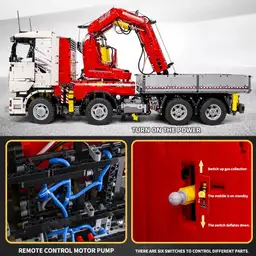 MouldKing Pneumatic Crane Truck