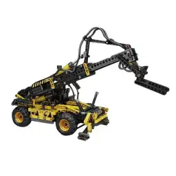 MouldKing Technic Pneumatic Telescopic Forklift