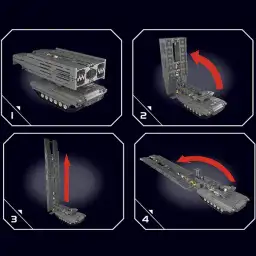 MouldKing Bridge-Laying Vehicle