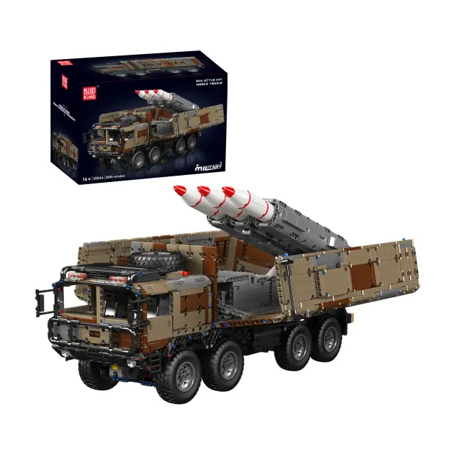 MouldKing® Box Style 8x4 Missile Vehicle