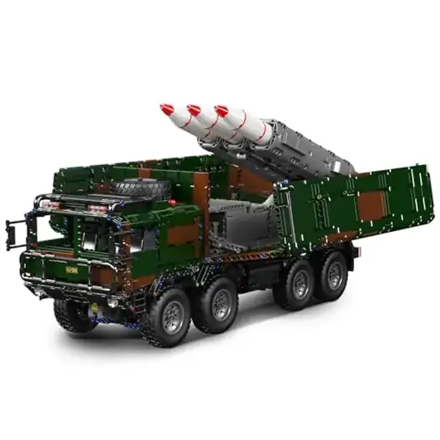 MouldKing® Box Style 8x4 Missile Vehicle