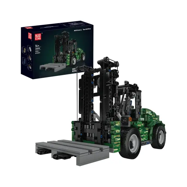 MouldKing® Military Forklifts