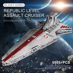 MouldKing Republic Attack Cruiser