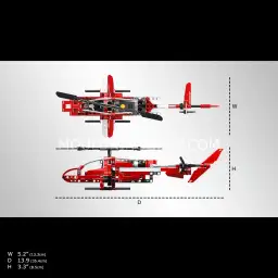 MouldKing Sparrow Helicopter