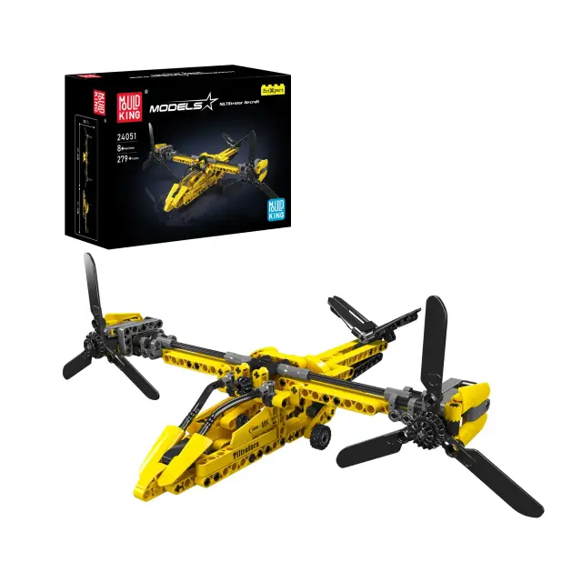 MouldKing® Tiltrotor Aircraft