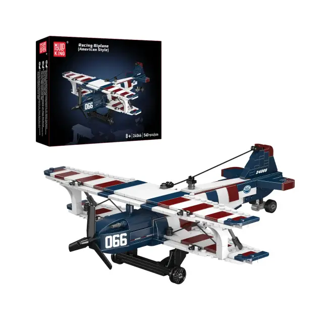 MouldKing® Racing Biplane - American Style