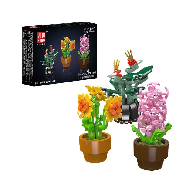 MouldKing® Tiny Potted Flower Builds