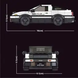 MouldKing AE86 Supercar